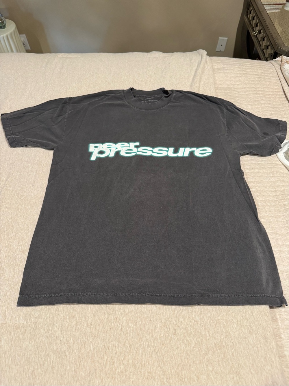 Peer Pressure Graphic Tee - Black